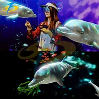 Simulateur de réalité virtuelle pour enfants avancé MR AR VR réalité mixte holographique jurassique