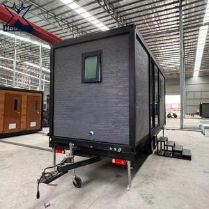Casa Contenedor con Techo Plano y Ruedas, Fácil de Mover, Casas al por Mayor Directamente de Fábrica con Servicio de Primera Calidad - Product Image 5