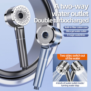 Cabezal de Ducha Manual Royal Stan con Dos Boquillas, Presurizado, Gran Caudal de Agua, para Uso Doméstico - Product Image 3