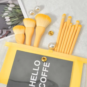 10 Piece Candy Themed Makeup <b>Brush</b> Set Synthetic Hair Handmade Aluminum Ferrule Custom Logo Professional Face <b>Brushes</b> - Product Image 3