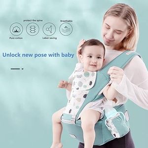 Vente chaude avec pochette pour biberon siège de hanche <span class=keywords><strong>porte</strong></span>-bébé avant sac à dos pour bébé voyage - Product Image 2