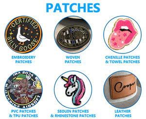 Patchs thermocollants personnalisés écologiques licorne haltérophile brodés en dentelle <span class=keywords><strong>pour</strong></span> chapeaux, vêtements, sacs à dos, jeans - Product Image 5