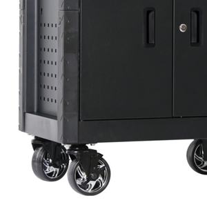 <span class=keywords><strong>Chariot</strong></span> à outils multifonction pour atelier |   Armoire à 3 tiroirs avec compartiment latéral |   Revêtement thermolaqué, personnalisation <span class=keywords><strong>de</strong></span> la marque disponible - Product Image 6