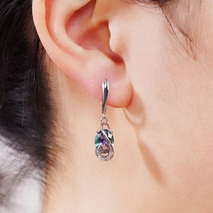 Orecchini a polsino ovali colorati da donna, lunghi e medi, per uso quotidiano, accessori per l'orecchio - Product Image 6