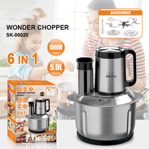 Picadora de Carne Eléctrica de Acero Inoxidable de 4 Cuchillas, Diseño Nuevo, Precio de Mayoreo, Picadora de Carne Pequeña para el Hogar - Product Image 5