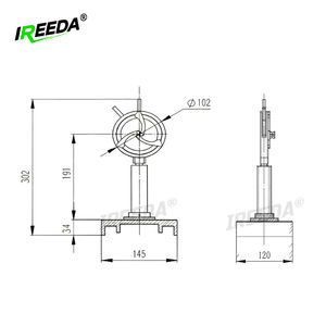 IREEDA Nuevo Instrumento de Medición Óptica OEM Banco Óptico OBT 0508 con Distancia Focal de 500 mm y Resolución de 1.8 - Product Image 6