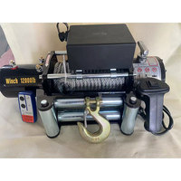 Treuil électrique marin pour volailles 8000 12000 13500, treuil électrique à câble synthétique 24V 12V