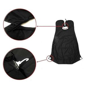 Tablier professionnel de rasage pour <span class=keywords><strong>barbe</strong></span>, vêtement de protection du visage, bavoir avec deux ventouses - Product Image 6