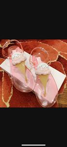 Sandales plates d'été pour femmes, tongs en gelée, imprimé fruits, style décontracté, style extérieur, favori des célébrités d'Internet - Product Image 3