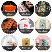 Layanan Purna Jual Luar Negeri Stiker Cangkir Baru Casing Ponsel Printer Kulit Flex Tinta UV Printer DTF