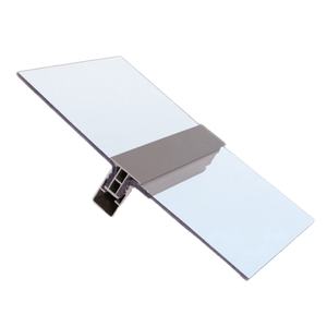 แผ่นโพลีคาร์บอเนตแข็งโพลีคาร์บอเนตแผ่นหนาป้องกันไฟฟ้าสถิตย์กันสาดหลังคาสถานที่เล่นกีฬา100% - Product Image 1