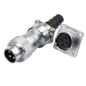ZHQCN WS20 Aviation Plug 9P Male Pin Reverse Mounted TY Type Circular Connector For Electrical Engineering - Product Image 1