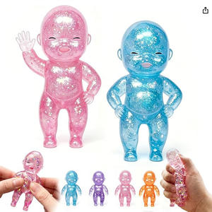 Jouets sensoriels anti-stress Natasha Baby Squishy scintillants, rembourrés de sucre, à remontée lente, doux, mignons, compressibles et extensibles - Product Image 3