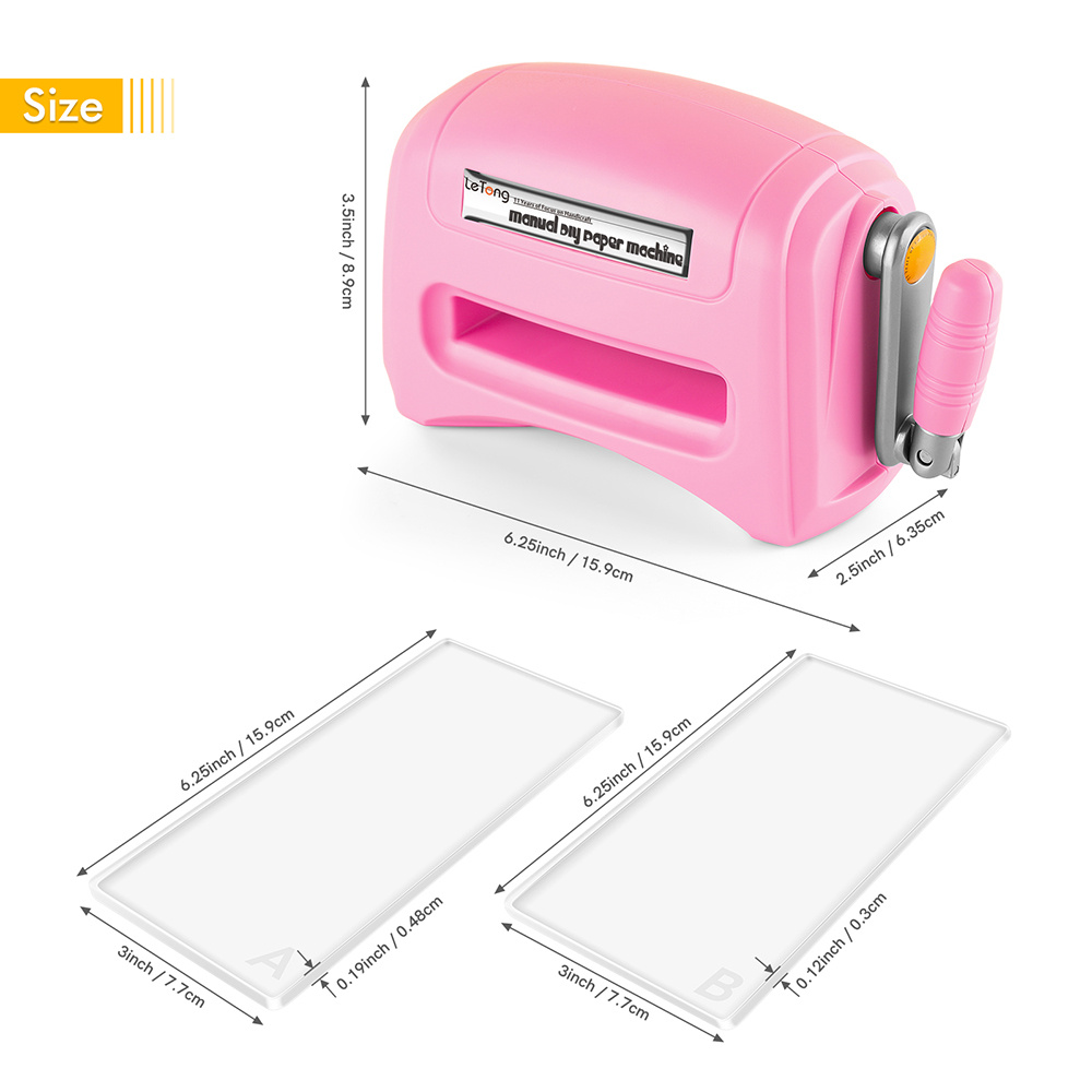 Mini Craft Buddy スクラップブック用ダイカットエンボス加工機