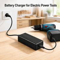Cargador de Batería de Iones de Litio de 25.2V 2A 6S para Herramientas Eléctricas, Robot Aspirador, con Certificación Global