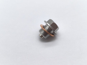 Premium SS304 Magnetic Sump Plug M14*1.25 <b>Thread</b> Universal Oil Drain Bolt with Crush Washer for Car & Motorcycle Maintenance - Product Image 6
