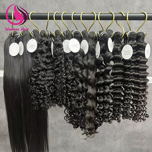 Venta al por mayor de cabello Remy con cutícula alineada, 100% cabello humano virgen brasileño liso en paquetes para la venta - Product Image 4