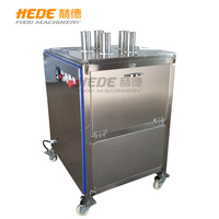 Fruit- en groentesnijmachine, neerwaartse snijmachine, snijapparatuur voor aardappelen, komkommer, courgette, bananen en aubergine.