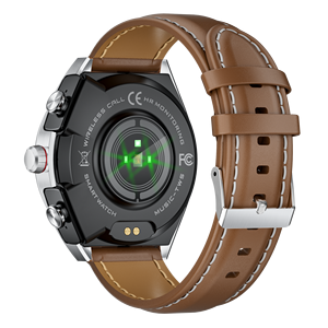Livraison gratuite dernière montre intelligente pour hommes avec paiement NFC Fitness Tracker montre intelligente casque 2-en-1 bracelet en cuir montre intelligente - Product Image 3