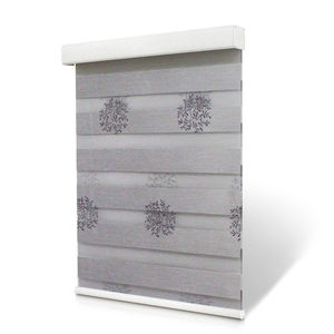 Ombra romana Zebra persiane finestra motore elettronico Zebra Premier paralumi piatti trasparenti - Product Image 4