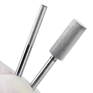 Fraise à ongles en carbure de grande taille, moteur électrique sans balais, pour manucure, élimination des ongles, polissage, tête de meulage, cuticules, prise US - Product Image 1