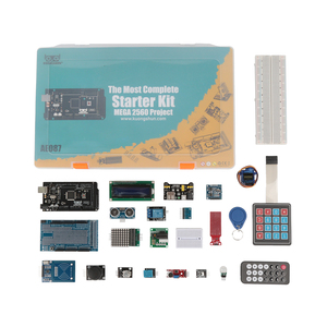 Kit de Iniciación Completo con Placa 2560 de Fábrica KUONGSHUN, Kit Educativo STEM para Escuelas, 32 Proyectos de Bricolaje Electrónicos - Product Image 4