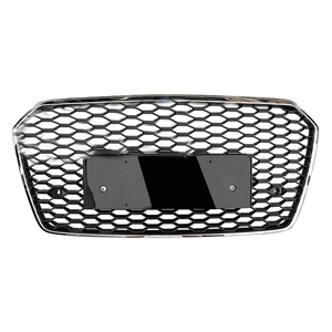 Hot Car <span class=keywords><strong>A7</strong></span> S7 Black Front Grille RS7 Style Parachoques delantero Honeycomb Grill con Quattro para <span class=keywords><strong>Audi</strong></span> <span class=keywords><strong>A7</strong></span> S7 C7.5 2016 2017 2018 <span class=keywords><strong>2019</strong></span> - Product Image 2