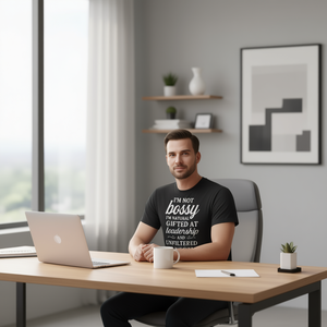 T-shirt « Je ne suis pas une personne impulsive » avec citation sur le leadership et l'honnêté sans filtre - Product Image 3