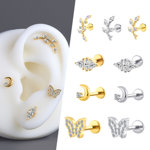 Piercing Stories, Joyería para Piercings Corporales de Titanio ASTM F136, Labret, Anillo para Ombligo, Aretes - Product Image 5