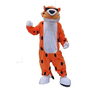Funtoys Furry Cheetah Leopard Animal Mascot Costume for Adult Size Cosplay for Carnival Feast Party Game