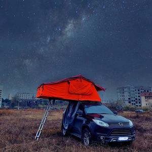 Tenda da Tetto Auto Pieghevole Impermeabile per 2-3 Persone con Parasole per Campeggio - Product Image 3