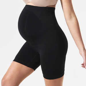 Realizzato con comfort vendita calda maternità essentials 3D compression seamless knit pants built in support gravidanza shapewear shorts - Product Image 1