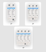 CHNT Électrique NXU Surge Protector 1P 1P + N 2P 3P 3P + N 4P 10kA 20kA 40kA 50kA 65kA 100kA 85VAC 275VAC 385VAC 440VAC 500V AC DC SPD