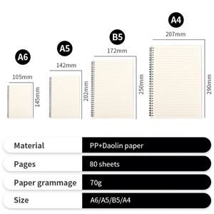 Cuaderno Espiral Promocional A4 Personalizado con Impresión Blanca, Cuaderno de Papel para Estudiantes y Oficina - Product Image 2