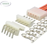 Connecteurs TE Connectivity 350561-1 MATE-N-LOK, contacts de type broche, bornes à sertir 24-18 AWG, 3505611, emballage en bobine