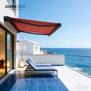 <span class=keywords><strong>Toldo</strong></span> Retráctil Moderno de Lujo con <span class=keywords><strong>Motor</strong></span> para Uso <span class=keywords><strong>en</strong></span> Exteriores, Tela Impermeable, Cubierta para Terraza, Tamaño 6m - Product Image 2