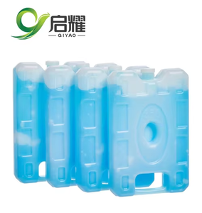 Bán Buôn Hiện Đại Sọc HDPE Chất Liệu Lớn Tái Sử Dụng Nước Đá Không Độc Hại Cứng Nhựa Tủ Đông Khối Mát Gói Gạch - Product Image 4