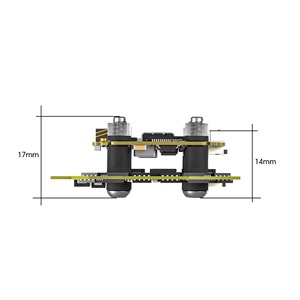 IFlight Borg 60R 4 en 1 <span class=keywords><strong>ESC</strong></span> 60A 3-8S BLHeli32 STM32G071 20x20mm AntiSpark TVS para piezas de drones FPV de carreras y Cinelifter - Product Image 3