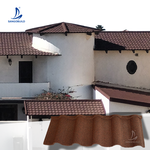 2025 nueva llegada tejas de Metal recubiertas de piedra 3-SGB Color serie gradación Dual Color personalizado - Product Image 1