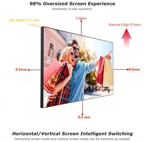 55 65 75 86 pulgadas de alto brillo 3000 NITs Pantalla de ventana <span class=keywords><strong>Lcd</strong></span> ultrafina Pantalla interior Pantalla <span class=keywords><strong>digital</strong></span> LDZ colgante transparente - Product Image 6