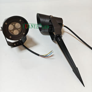 Lampe à clous de projection d'arbres RGBW, étanche IP65, avec contrôle DMX512/WiFi, pour villas américaines, parcs européens et sculptures de parking communautaire - Product Image 5