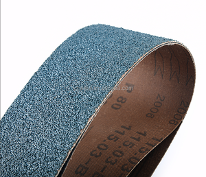 Cinta de <span class=keywords><strong>lija</strong></span> de poliéster de alta resistencia <span class=keywords><strong>con</strong></span> soporte en Y para <span class=keywords><strong>afilar</strong></span> cuchillas, pulir metales y desoxidar - Product Image 4