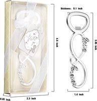 Love Forever ouvre-bouteille faveurs de fête de mariage pour invité Souvenir douche nuptiale retour présent décorations de fête d'anniversaire