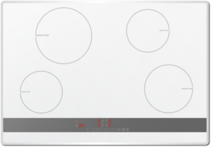 Table de cuisson à induction encastrable 4 feux avec surface en verre sans joint, commande tactile, plaque de cuisson électrique pour cuisine - Product Image 4