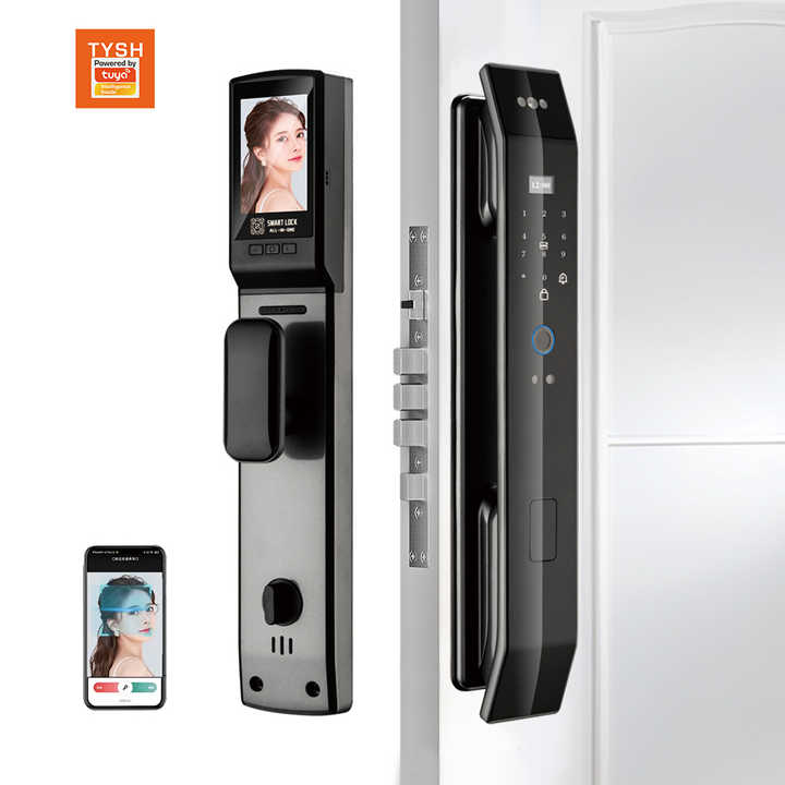 TYSH 3D Face Fingerprint Recognition Smart Digital Door Lock