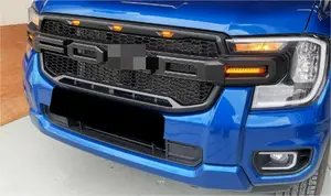 ตะแกรงหน้ารถอุปกรณ์เสริมรถกระบะรถสำหรับ Ford Ranger T9 2022ถึงปัจจุบัน
