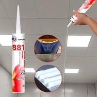 GUFENG 881 Mastic silicone direct pour fissures de béton, pour cadres de fenêtres et de portes