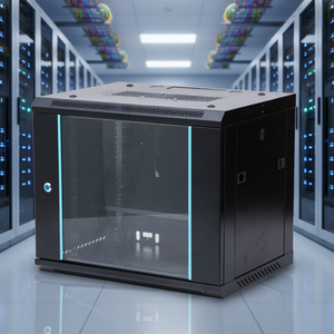 OEM/ODM 4U 6U 9U 12U Modularer Wandmontierter 19-Zoll-Serverschrank aus Kaltgewalztem Stahl mit IP20-Schutz auf Lager - Product Image 5