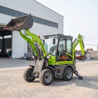 Nouvelle Chargeuse-pelleteuse compacte très demandée pour la construction et l'agriculture, excavatrice de 2 tonnes, vente immédiate