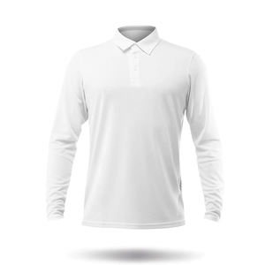 <b>Men's</b> Fashionable <b>Long</b> <b>Sleeve</b> for <b>Polo</b> T-<b>Shirt</b> Summer Casual Cotton Golf Apparel Quick Dry Sportswear with Solid Pattern Edgy - Product Image 5